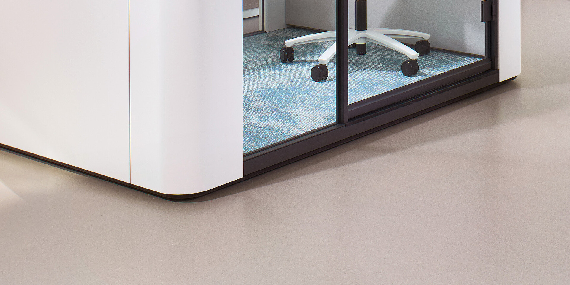 Rounded corners.