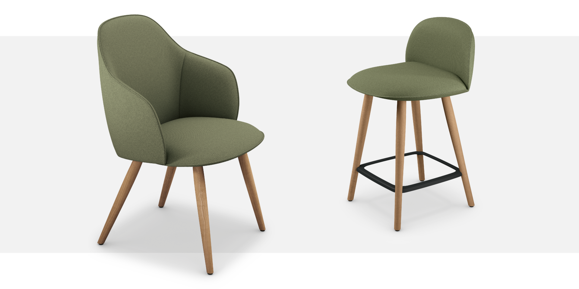 4-leg wooden frame