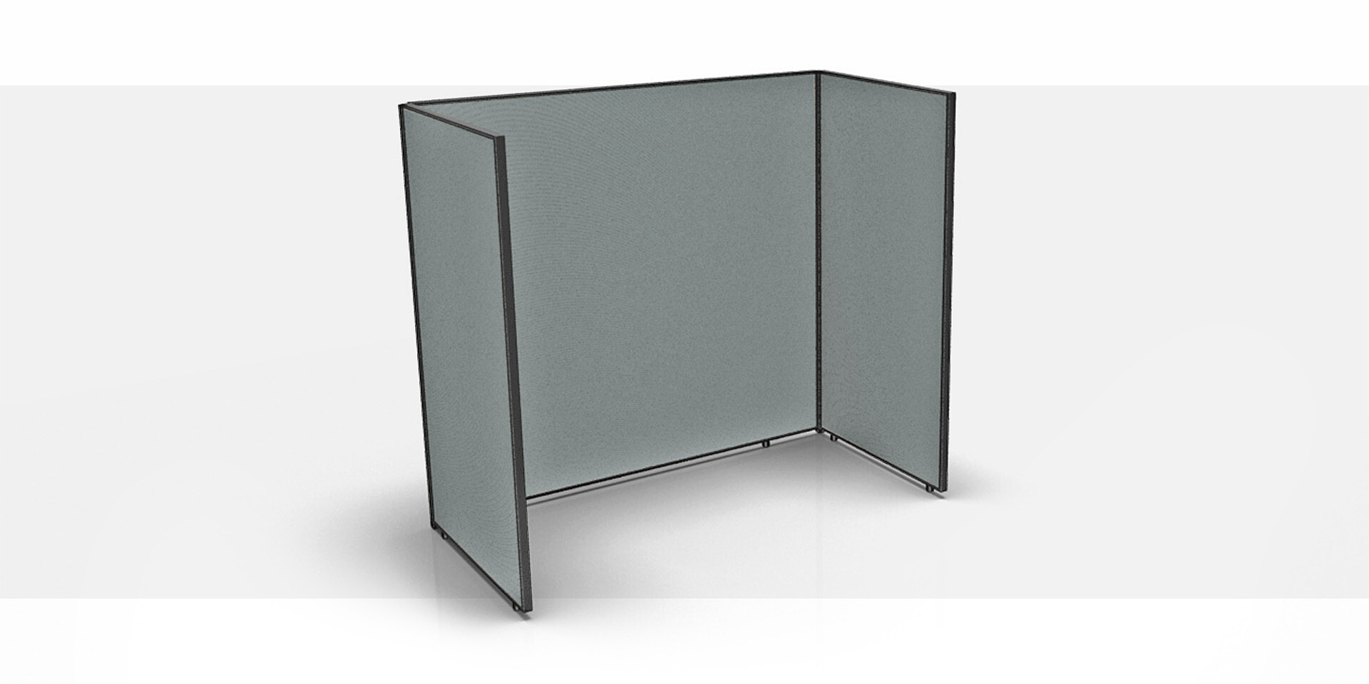 Free-standing screen elements interlinking with base unit