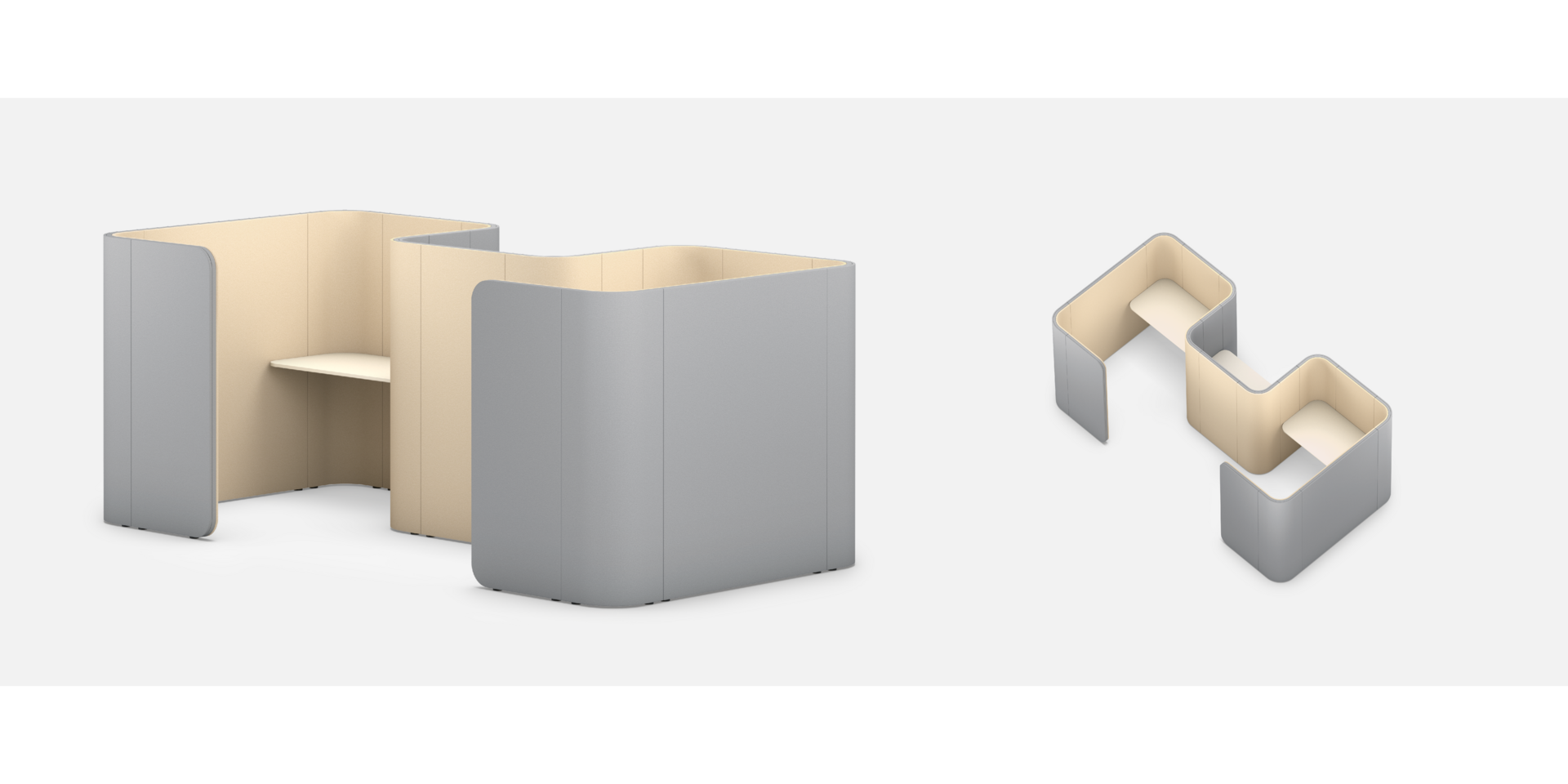 Triple retreat space (rectangular)