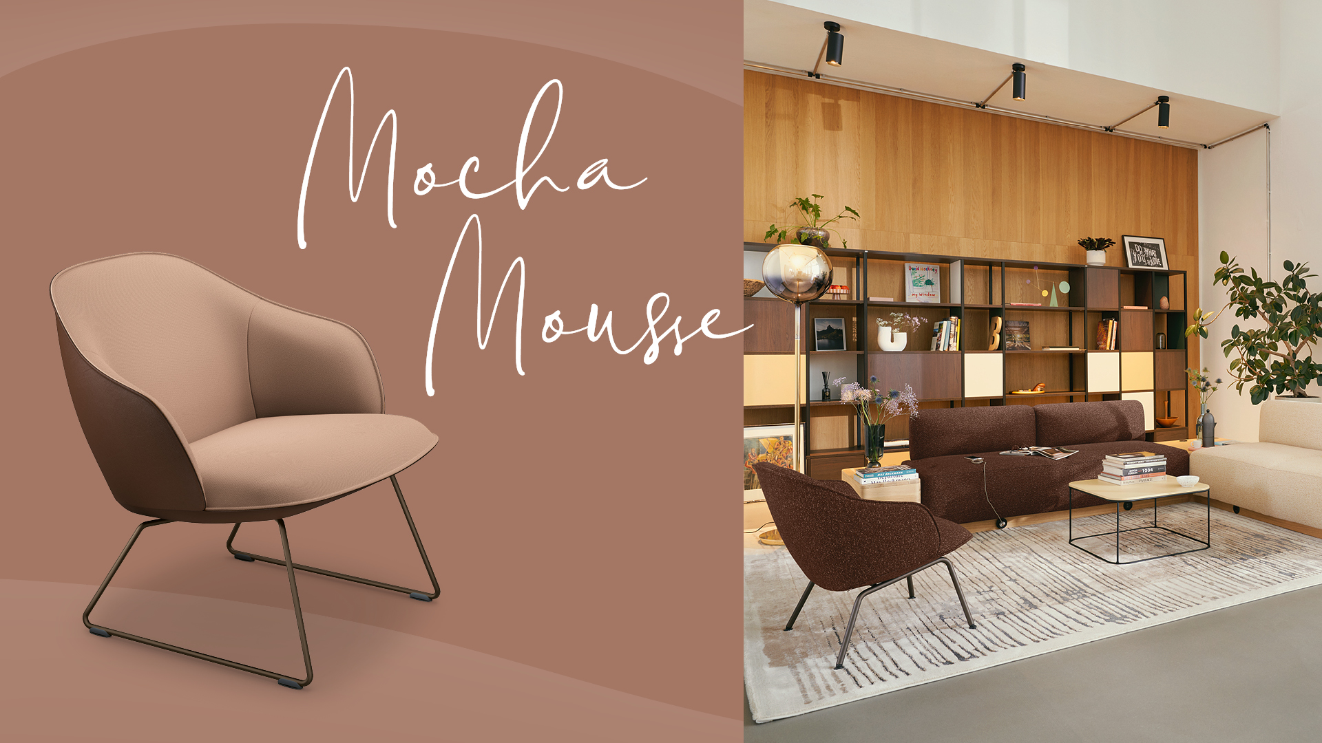 Mocha Mousse - Il colore Pantone 2025 incontra il Sedus Work Café