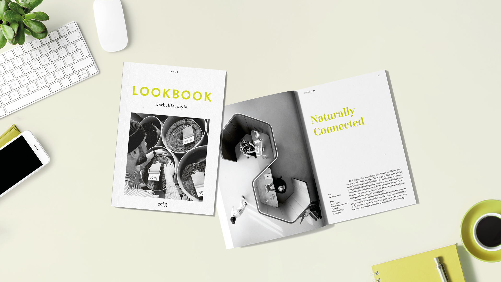 LOOKBOOK N. 03 – Spazi per una nuova realtà lavorativa