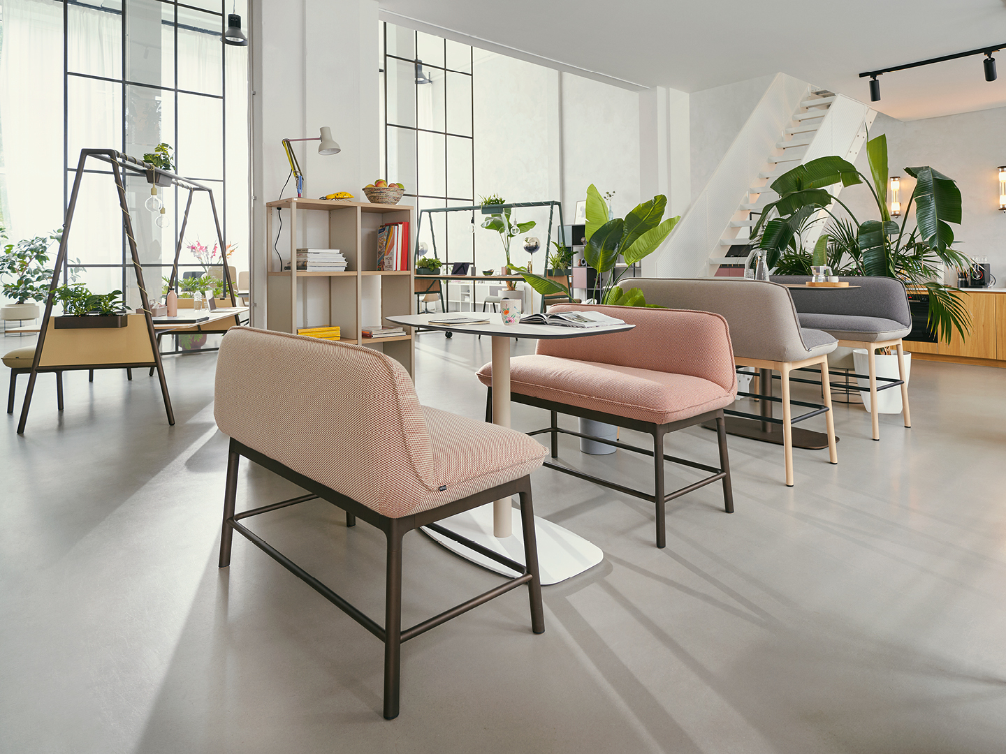 se:café bench - Comfortable benches for cosy offices