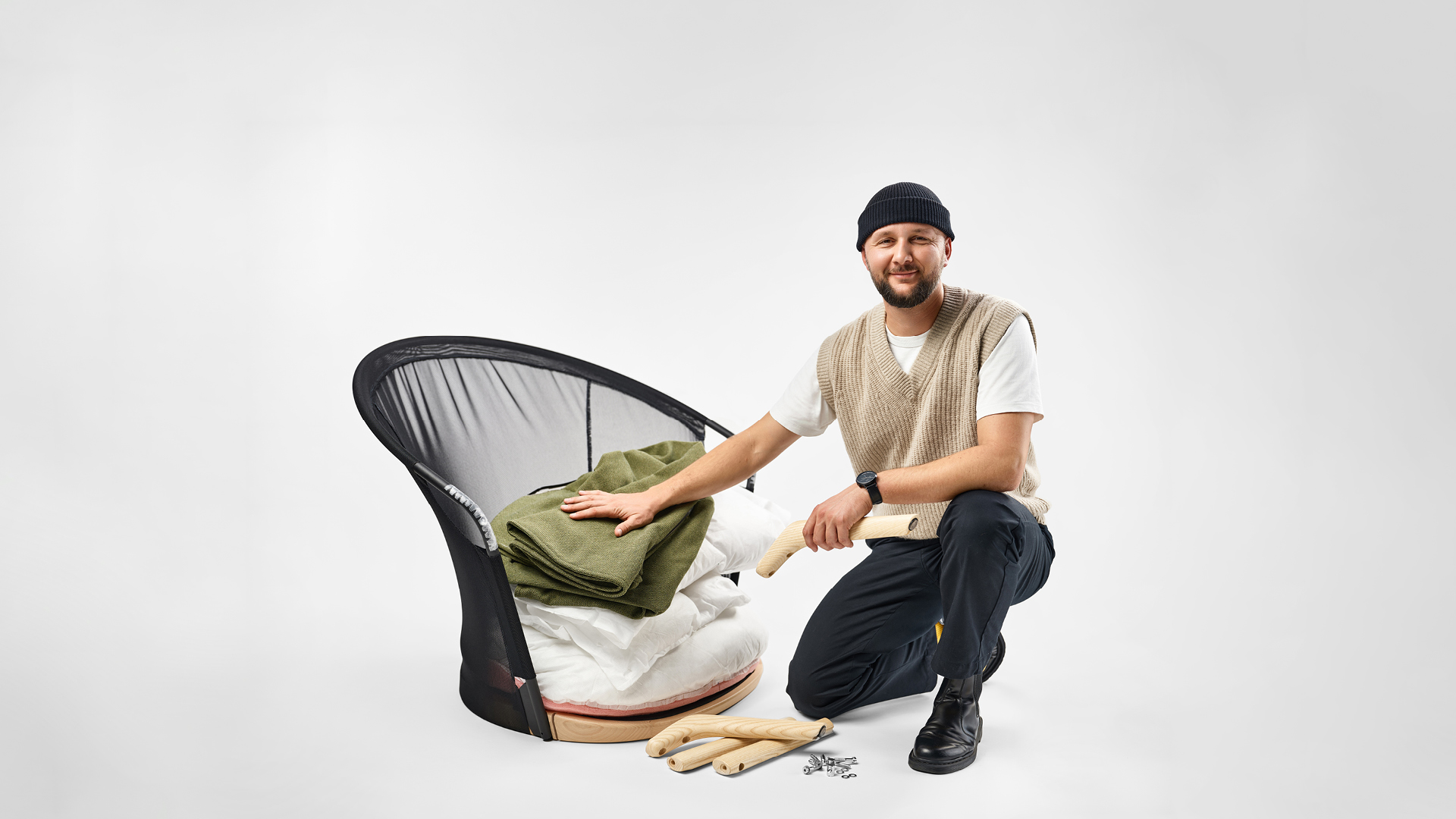 Zuivere materialen, ontworpen met het oog op recycling, gebouwd om lang mee te gaan