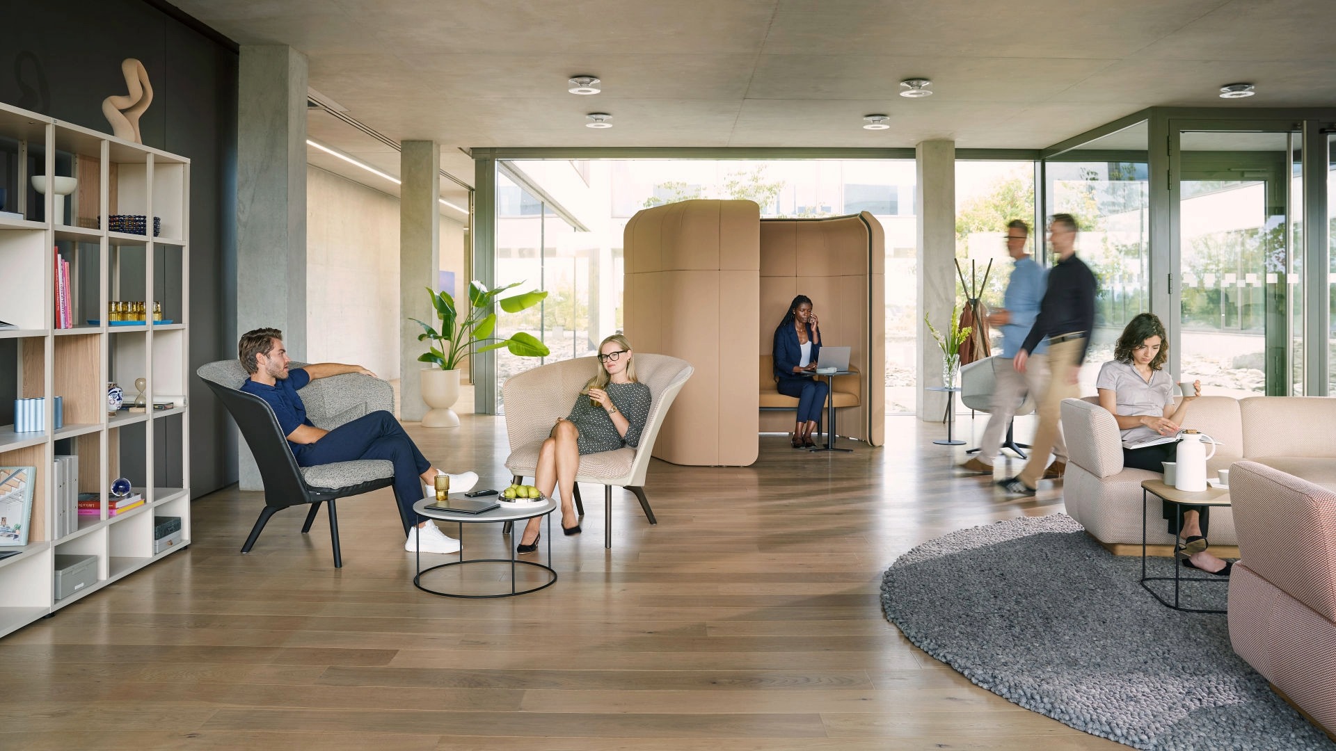 Supporting neurodiversity with soft seating: How se:cove enhances sensory-graded focus zones